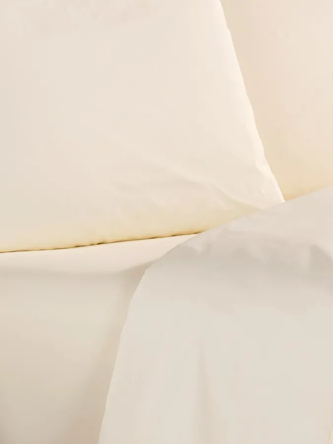 Shallow Pocket Clothesline Crisp® Cotton Percale Sheet Set