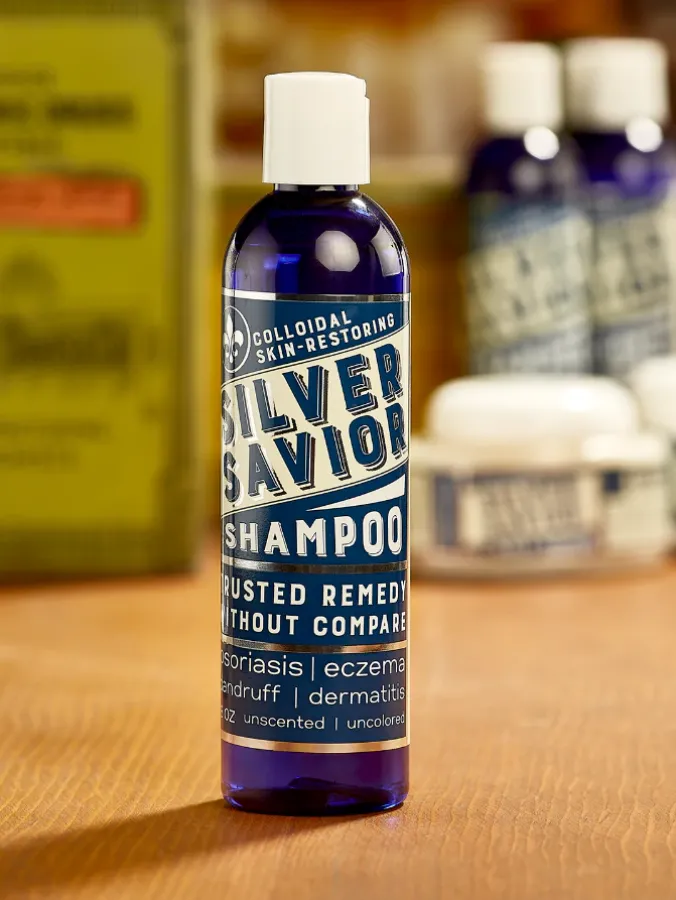 Silver Savior Colloidal Silver Shampoo or Conditioner