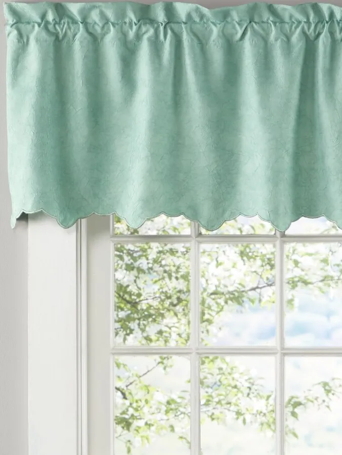 Simply Solid Rod Pocket Tailored Valance