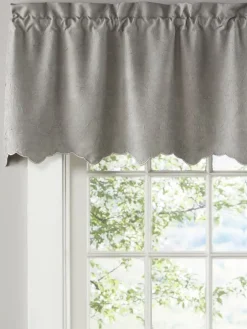 Simply Solid Rod Pocket Tailored Valance