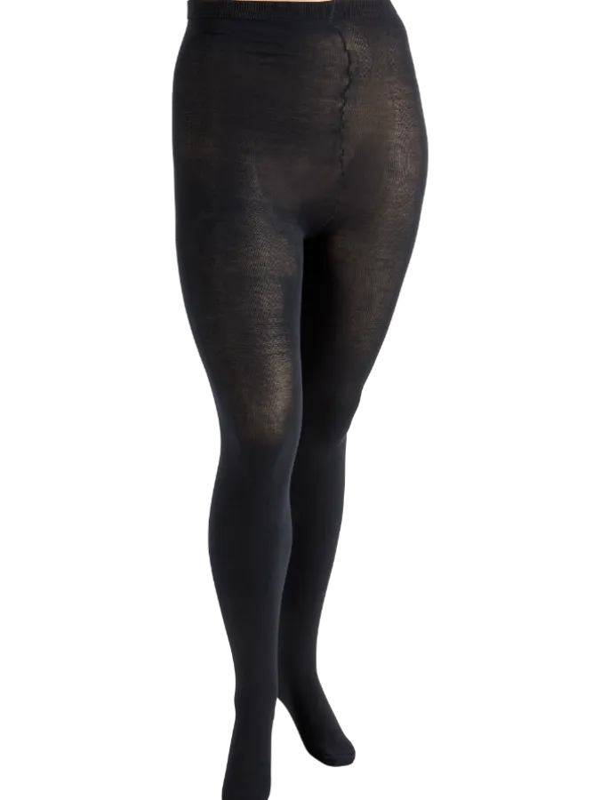 Smooth Cotton-Rich Tights