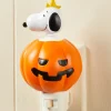 Snoopy and Woodstock Halloween Jack-o'-Lantern Night-Light