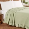 Soft Cotton Ruffle Bedspread