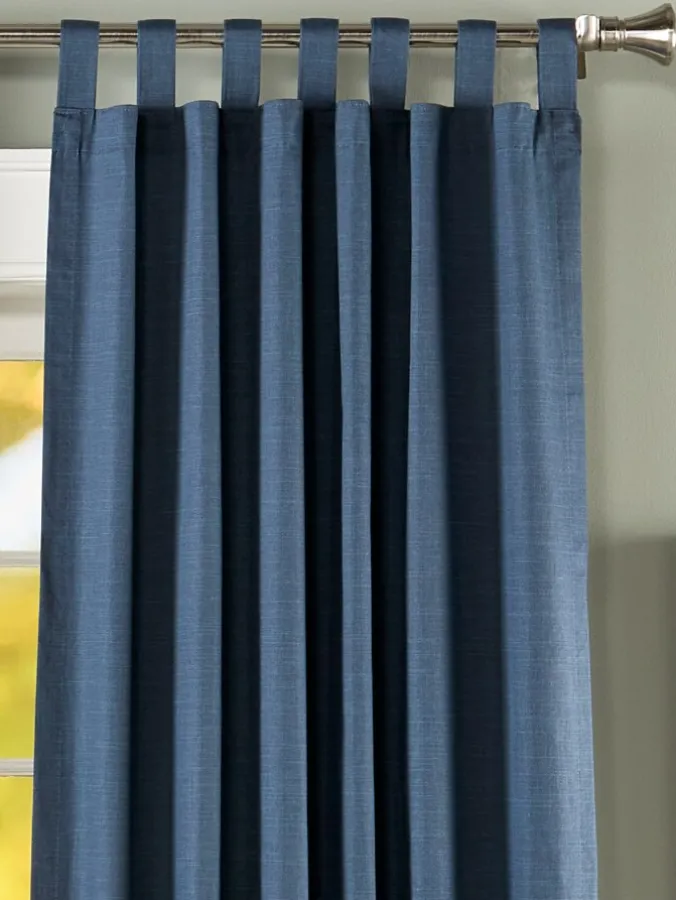 Solid Cotton Duck Tab Top Curtains by Country Curtains®