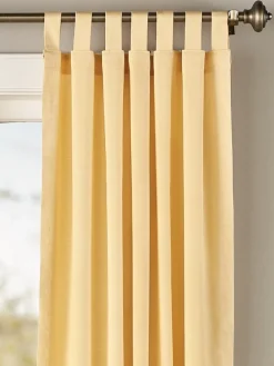 Solid Cotton Duck Tab Top Curtains by Country Curtains®