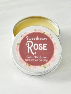Solid Perfume Tin In 3 Scents, .8 Ounces Each