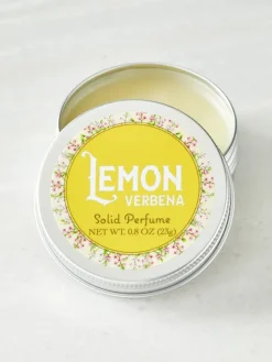 Solid Perfume Tin In 3 Scents, .8 Ounces Each