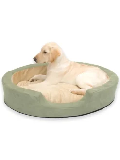 Soothing Sleeper Heated Walled Pet Bed