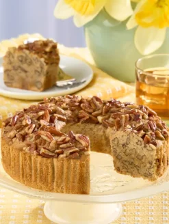 Southern Pecan Bourbon Cake