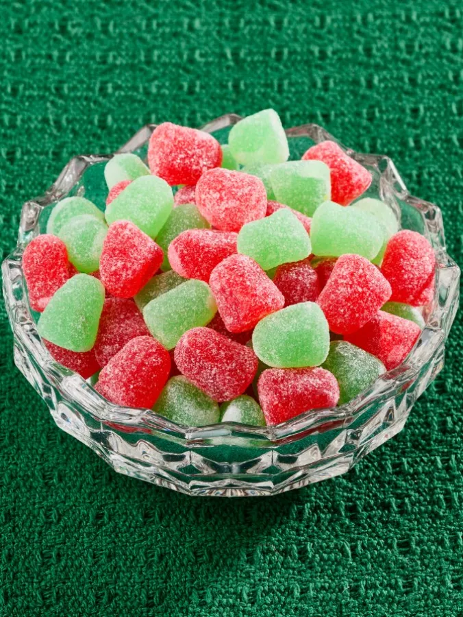 Spearmint and Cinnamon Spice Gumdrops, 1.5 Pound Bag