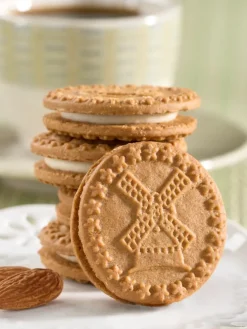 Spice Hazelnut or Almond Sandwich Cookies, 2 Boxes
