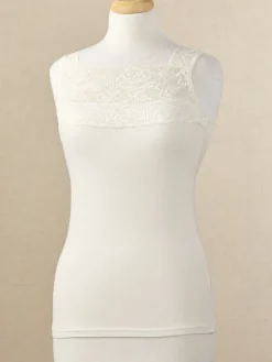 Square-Neck Lace Camisole