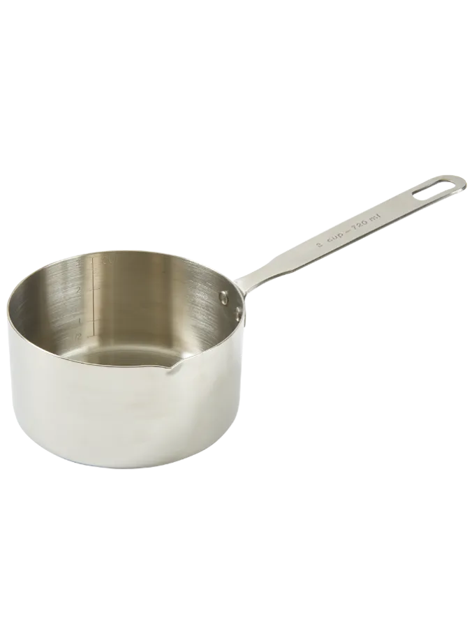 Stainless Steel Cook and Measure Pan, In 2 Sizes