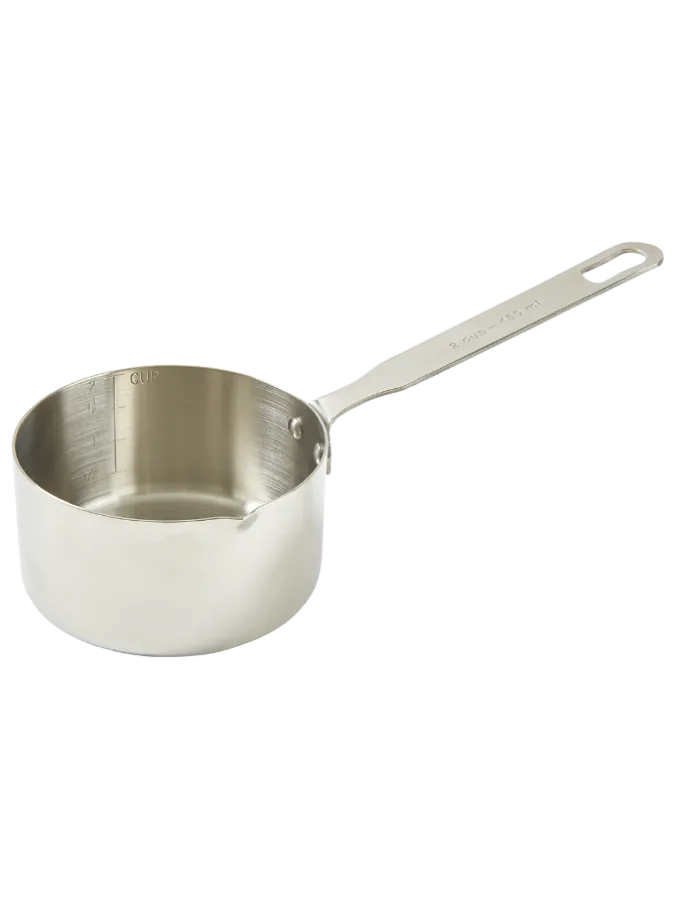 Stainless Steel Cook and Measure Pan, In 2 Sizes