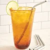 Stainless Steel Drinking Straws, Set of 4