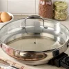 Stainless Steel 12-Inch Electric Skillet