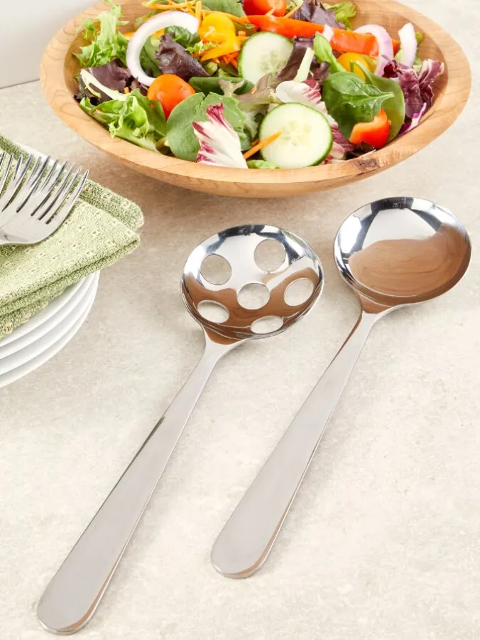 Stainless Steel Salad Server Set