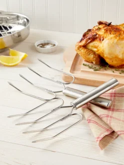 Stainless Steel Turkey Lifter Set