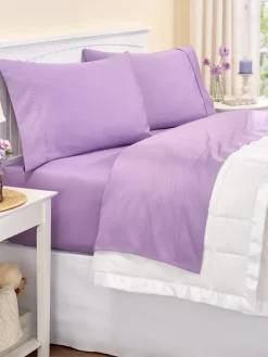 Stay-Put Long-Staple Cotton Sateen Sheet Set