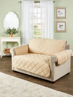 Stay-Put Quilted Furniture Protector, In 4 Sizes