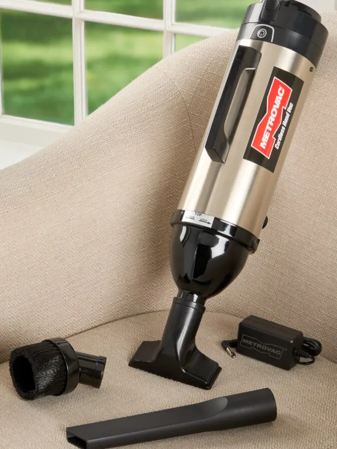 Steel Hand-Held Cordless Vacuum