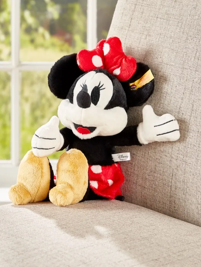 Steiff Mickey or Minnie Mouse Plush Pal