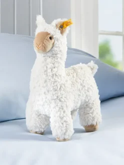 Steiff Plush Llama Stuffed Animal Toy