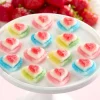 Strawberry and Cream Triple Heart Gummies, 1.5 Pound Bag