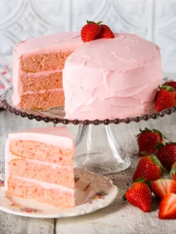 Strawberry Layer Cake