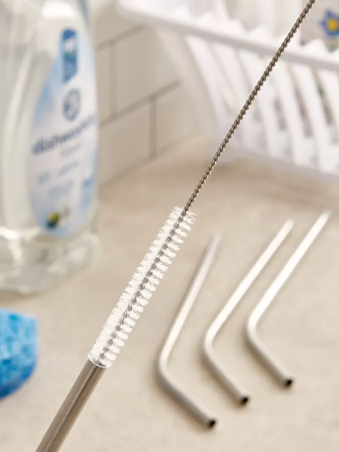 Straw Cleaning Brushes, Set of 2