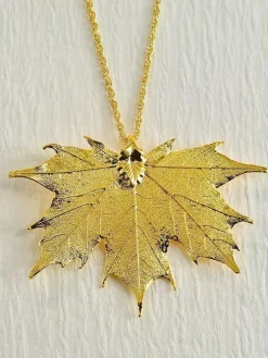 Sugar Maple Leaf Necklace
