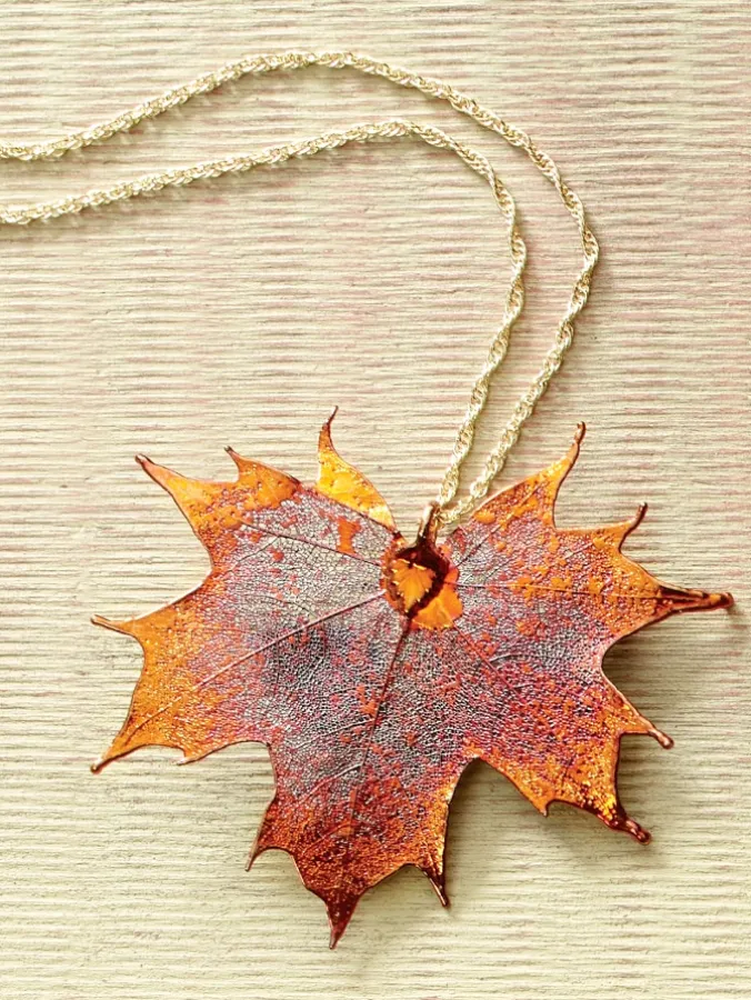 Sugar Maple Leaf Necklace