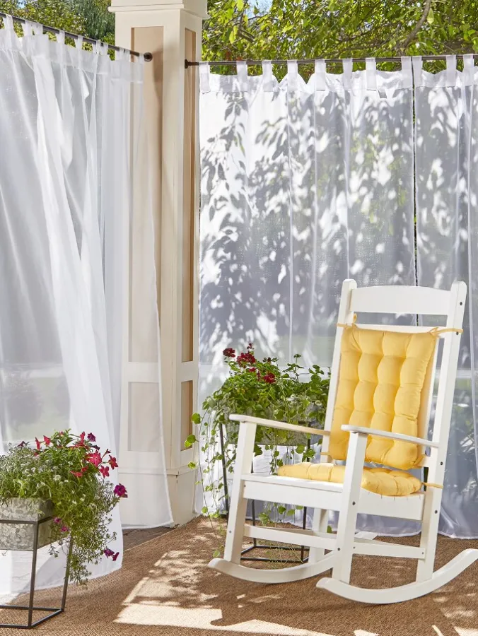 Sunny Days Indoor/Outdoor Tab Top Panel