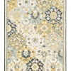 Sun-Washed Medallions Hand-Tufted Wool Area Rug