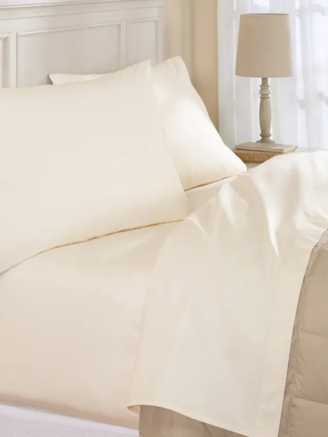 Super Soft Portuguese Cotton Percale Sheet Set