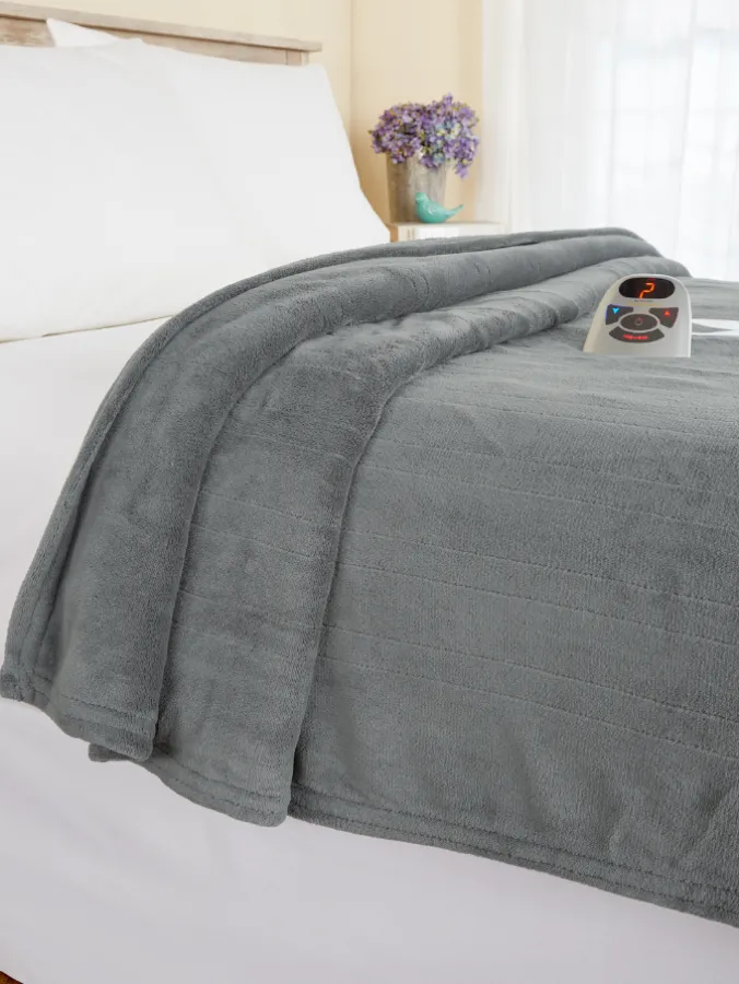 Super-Soft Washable Fleece Electric Blanket