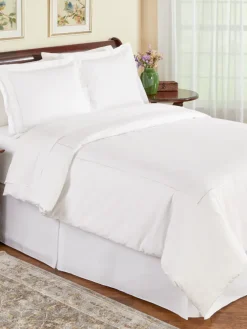 Supima Cotton Percale Duvet Cover and Pillow Sham Set