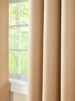 Supreme Blackout Rod Pocket Curtains With Back Tabs by Country Curtains®