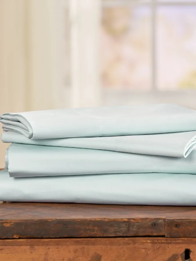 Supreme Sateen Portuguese Cotton Sheet Set