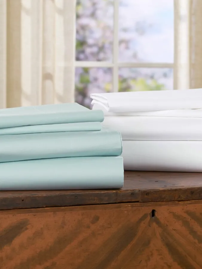 Supreme Sateen Portuguese Cotton Sheet Set