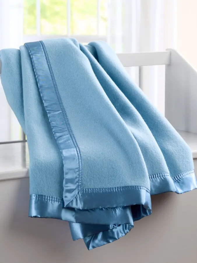 Sweet Lullaby Merino Wool Baby Blanket