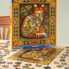 Tapestry Cat Jigsaw Puzzle, 1000 Piece