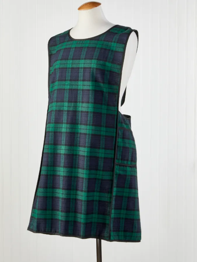 Tartan Plaid Portuguese Cotton Flannel Farmhouse Apron