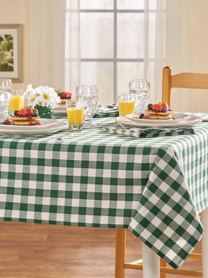 Tavern Check Cotton Tablecloth