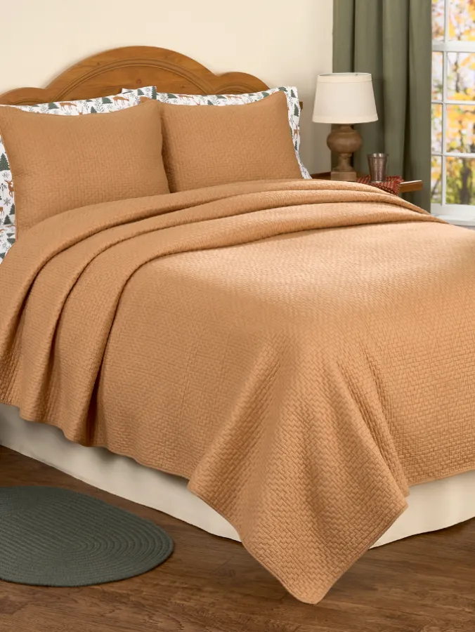 Textured Cotton Voile Quilt or Pillow Sham
