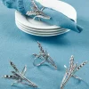 Thanksgiving Wheat Napkin Ring, Set of 4