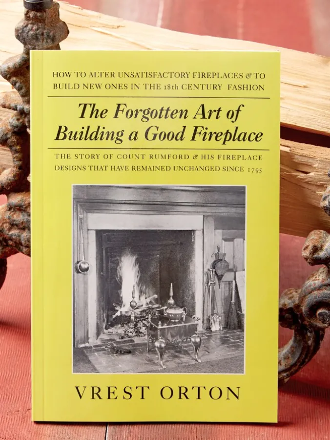 The Forgotten Art of Building a Fireplace Book, Paperback