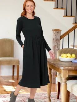 Thermal Knit Dress