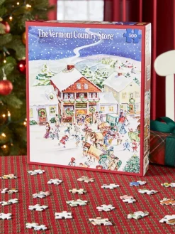 The Vermont Country Store Christmas Catalog Cover Puzzle, 500 Piece