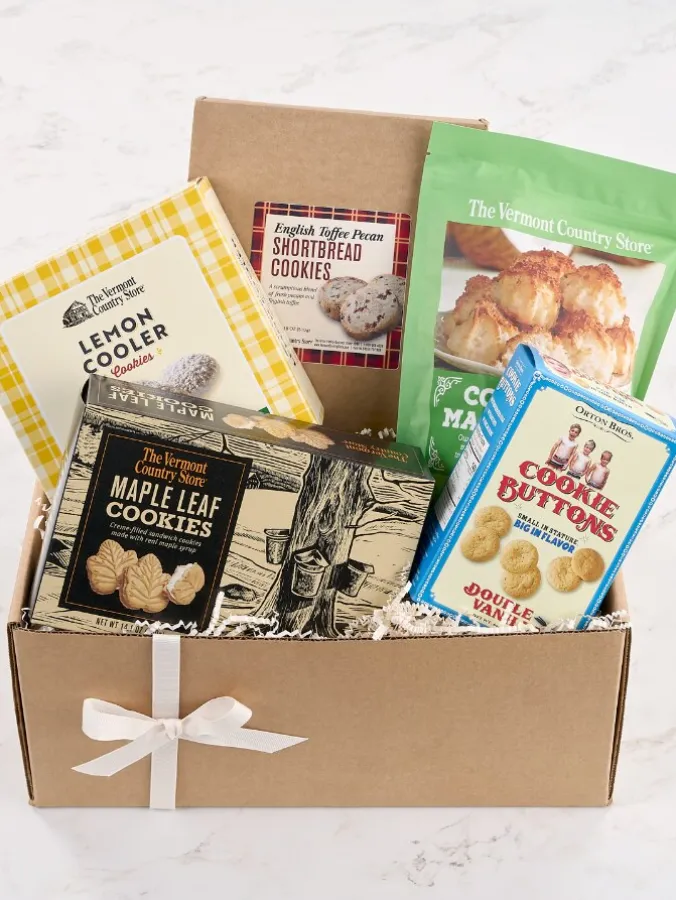 The Vermont Country Store Cookie Lovers Gift Box